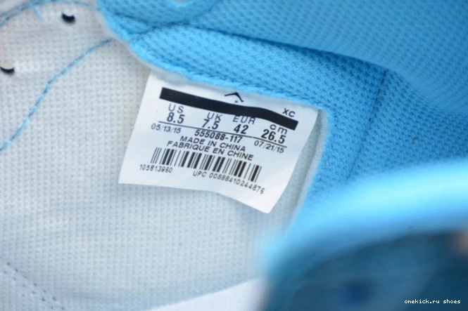 Cheap Air Retro OG 'UNC' Jordan 555088-117 1 High 0805